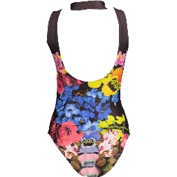 Black Polyester Bodysuit
