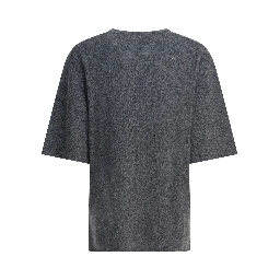 "Raven" crewneck sweater in wool blend