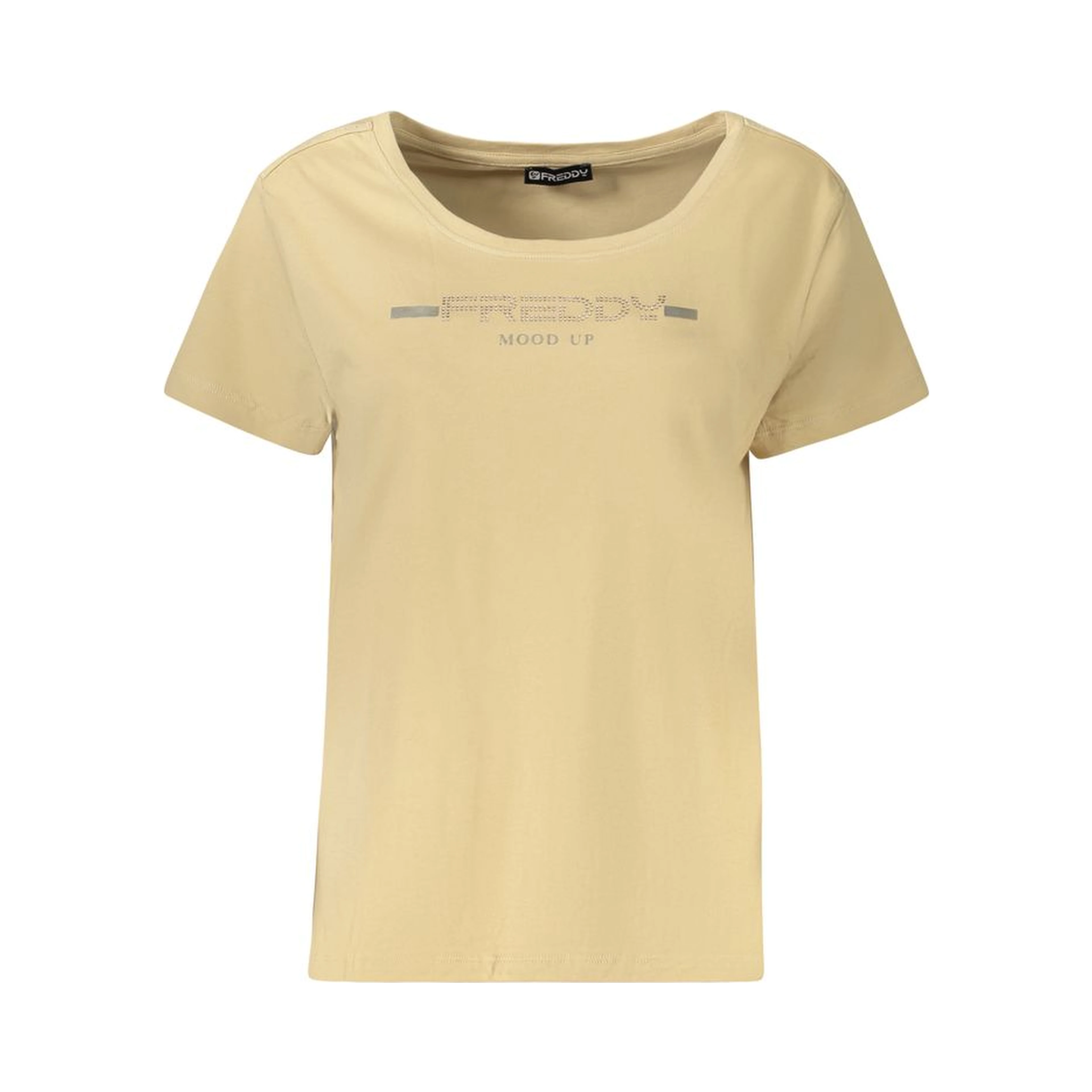 Beige Cotton T-Shirt