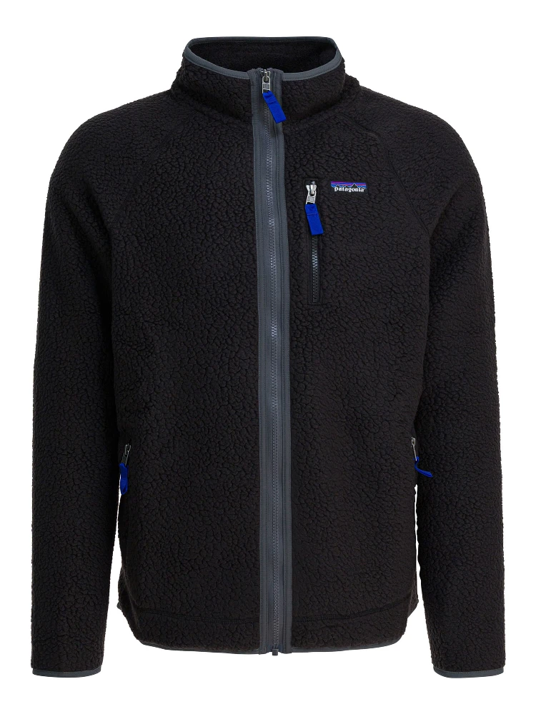 "Retro Pile Fleece" full zip sweatshirt