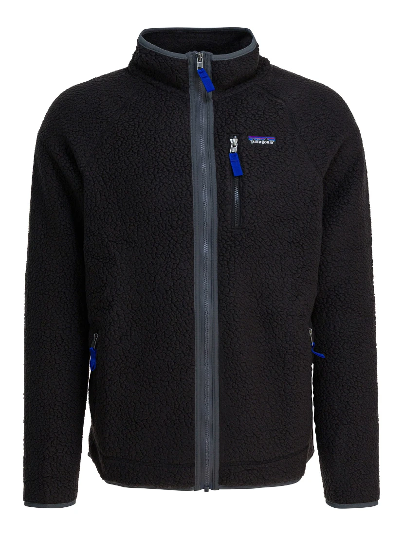 "Retro Pile Fleece" full zip sweatshirt