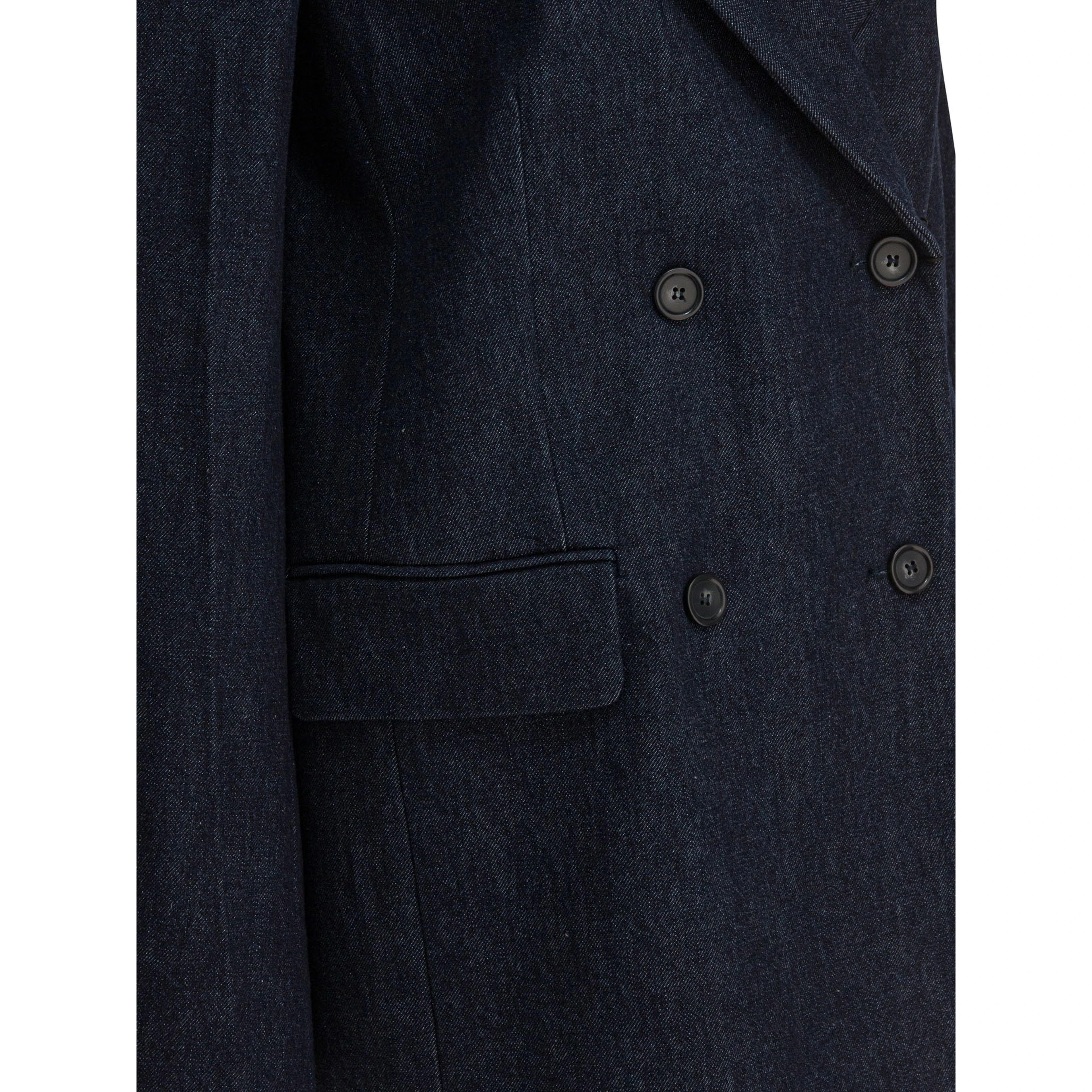 Oversized double-breasted blazer
