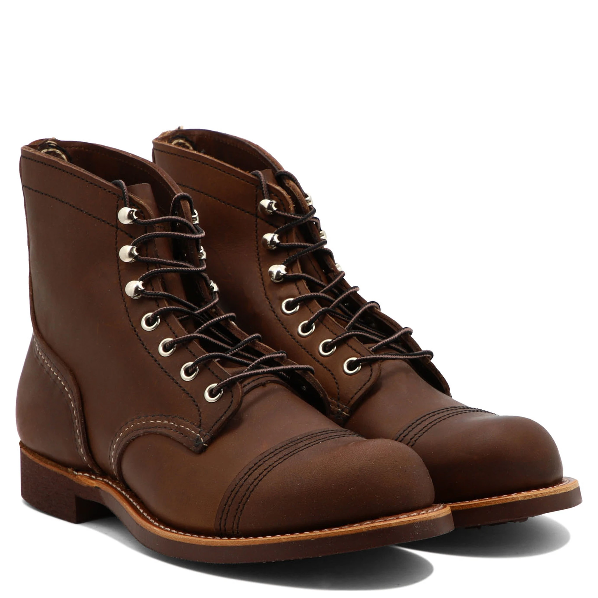 "Iron Ranger" lace-up ankle boots