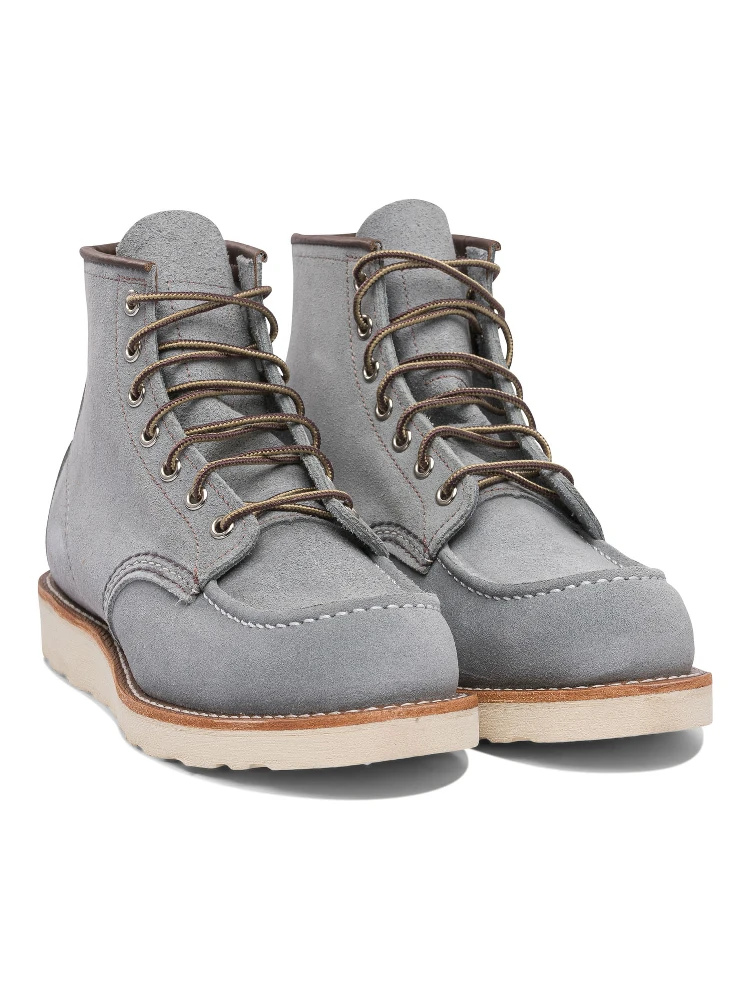 "Classic Moc" lace-up ankle boots alternative