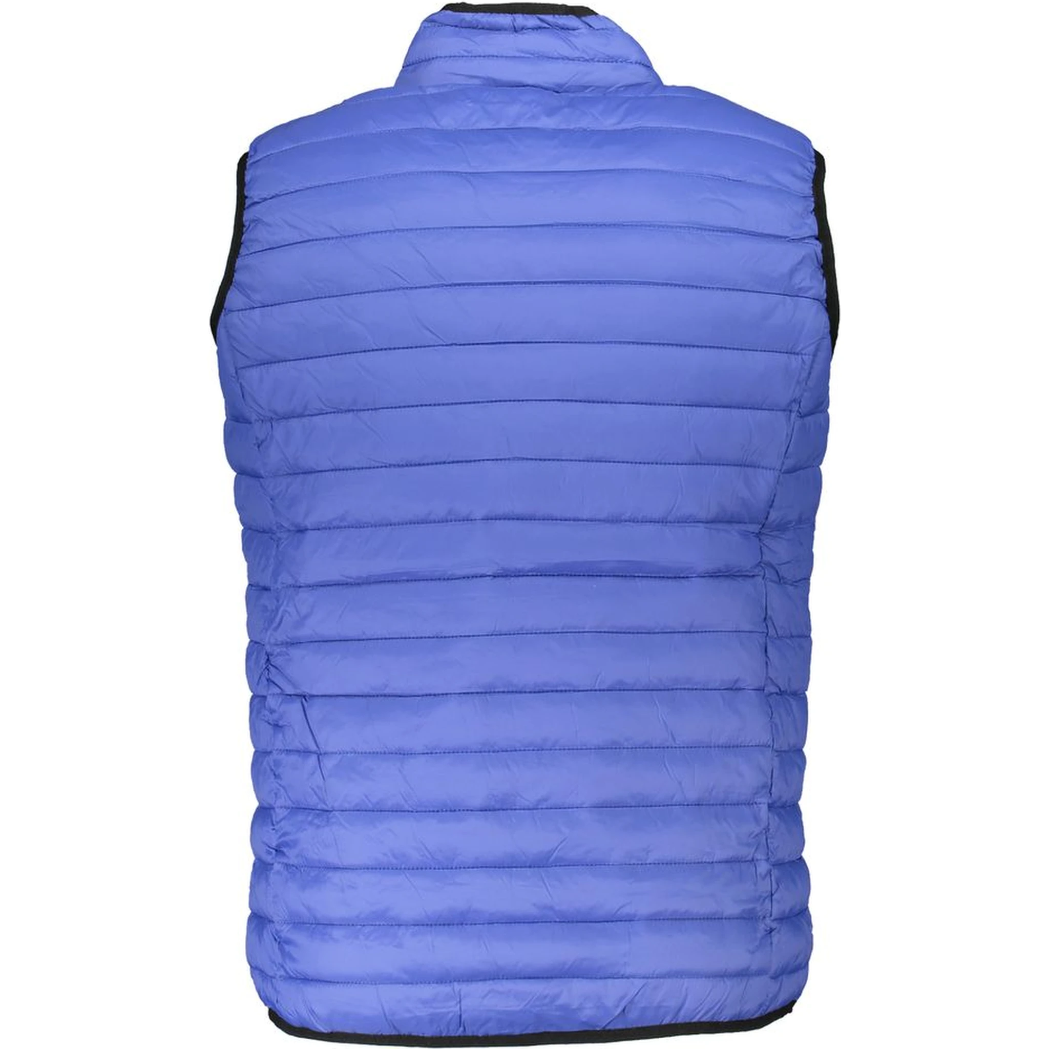 Blu Poliammide Mens Gilet