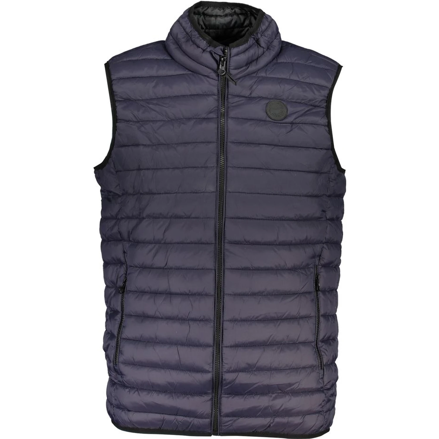 Blu Poliammide Men's Gilet