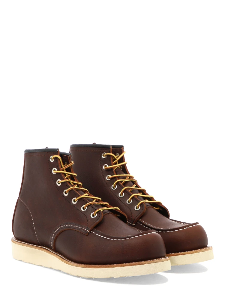 "Classic Moc" lace-up ankle boots alternative