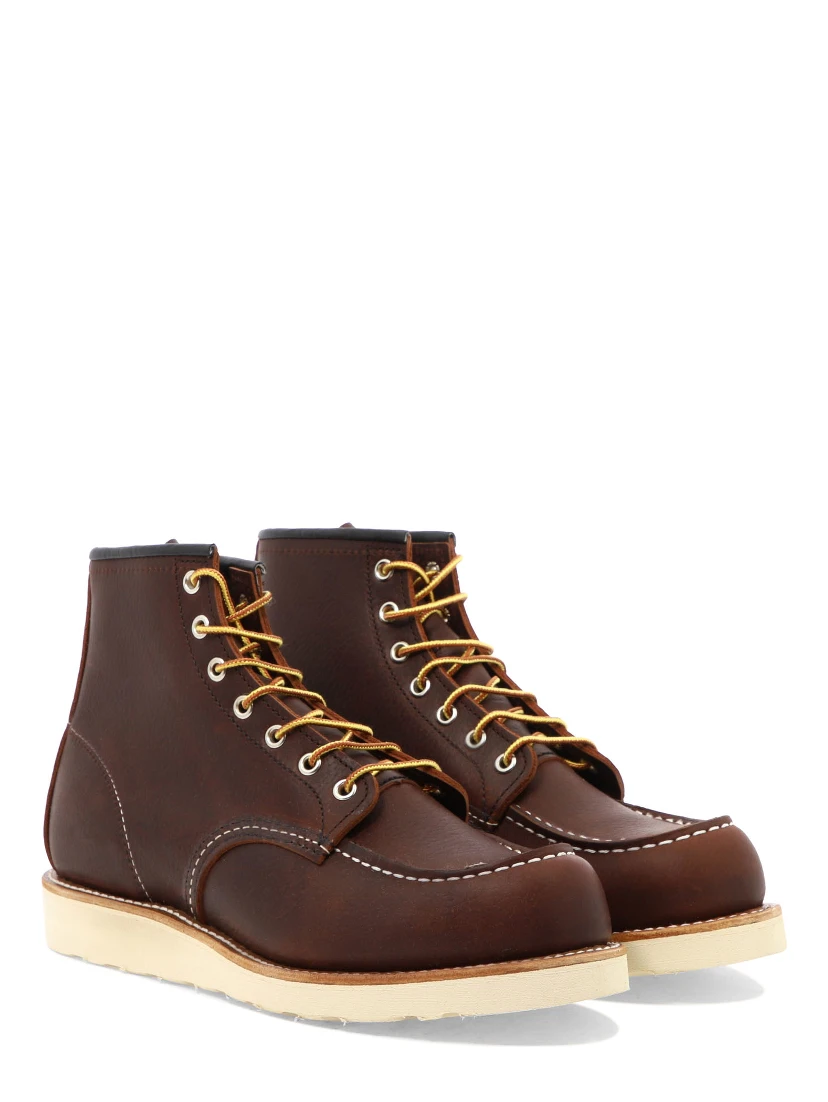 "Classic Moc" lace-up ankle boots