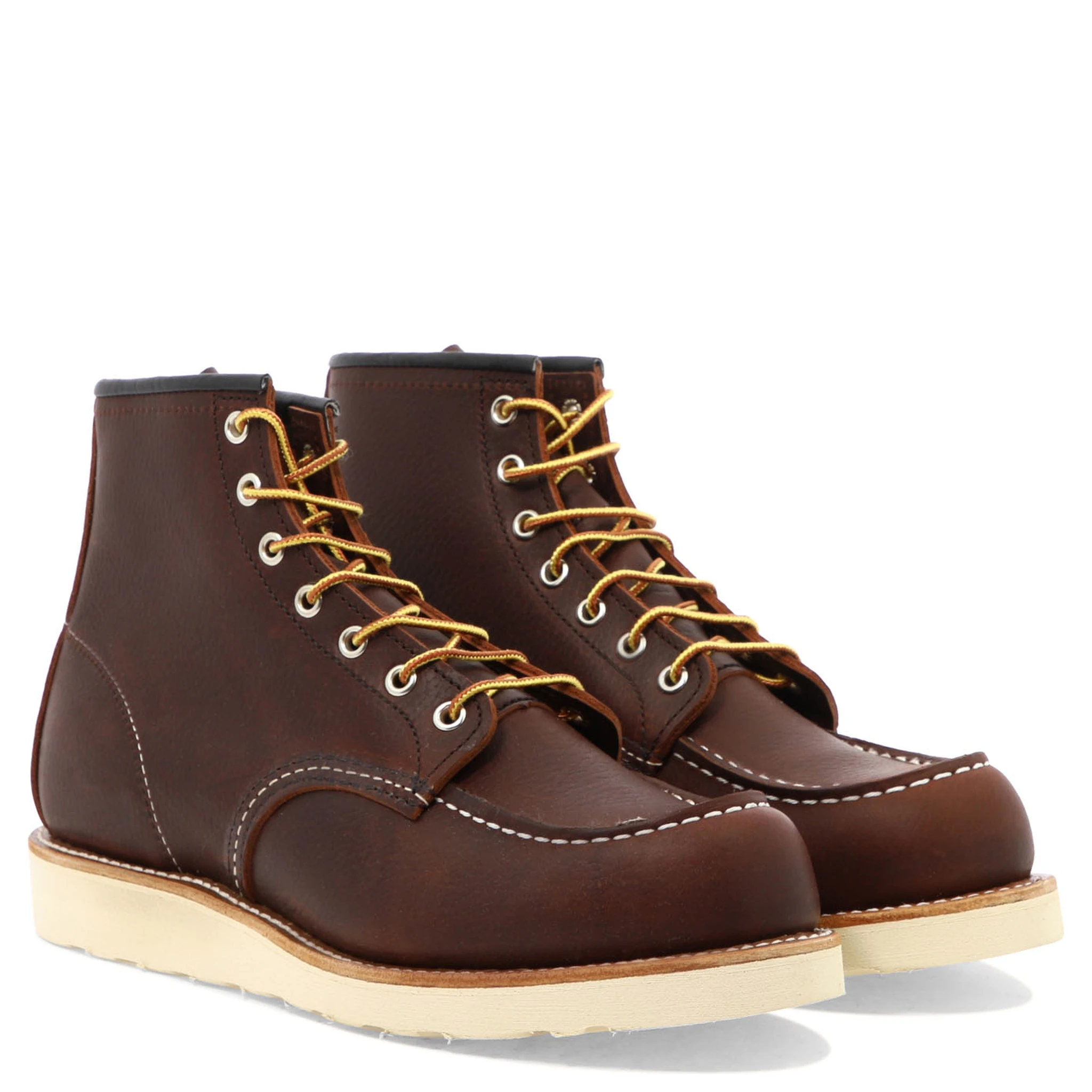 "Classic Moc" lace-up ankle boots