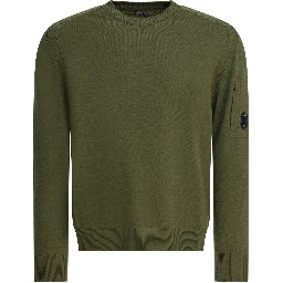 Wool crewneck sweater
