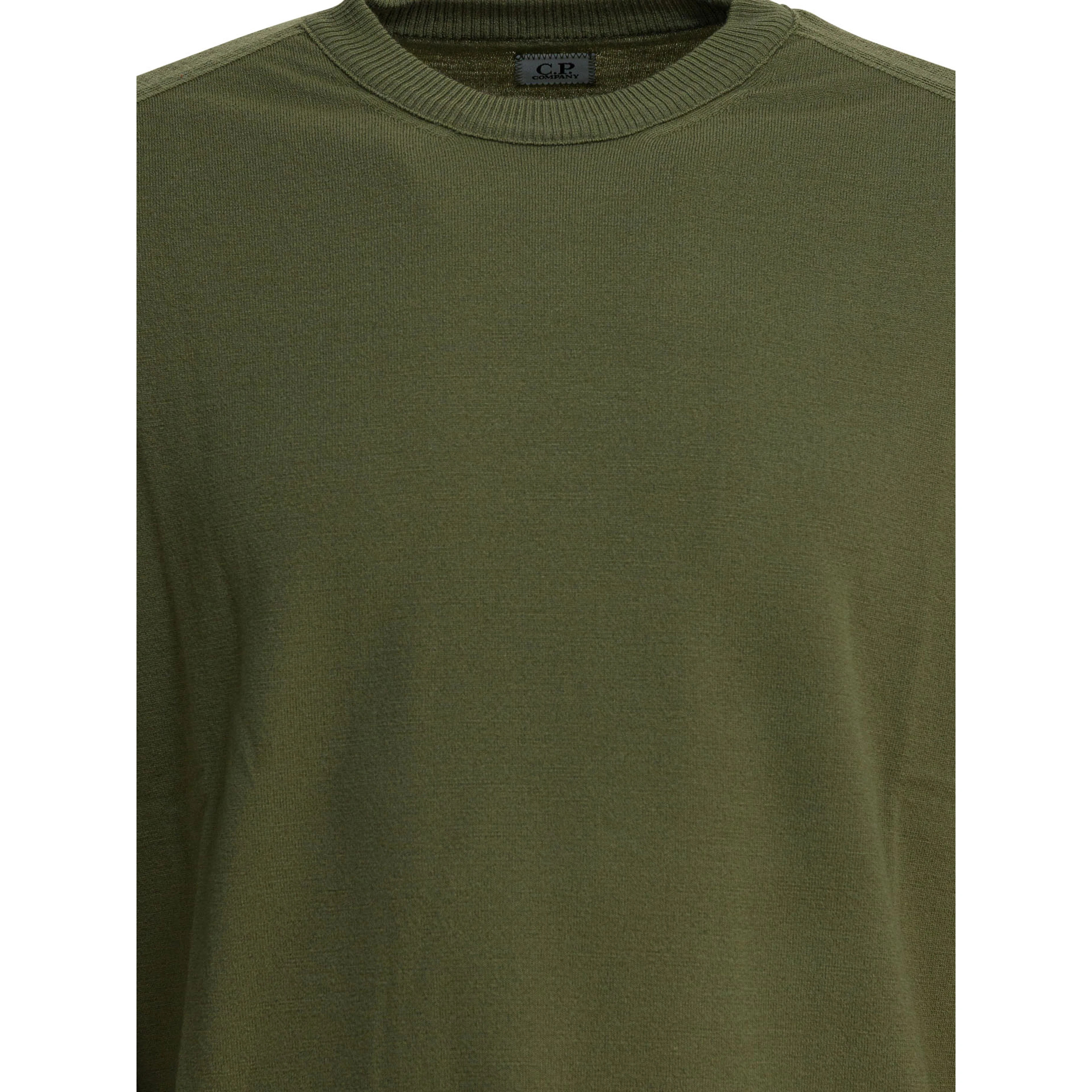 Wool crewneck sweater