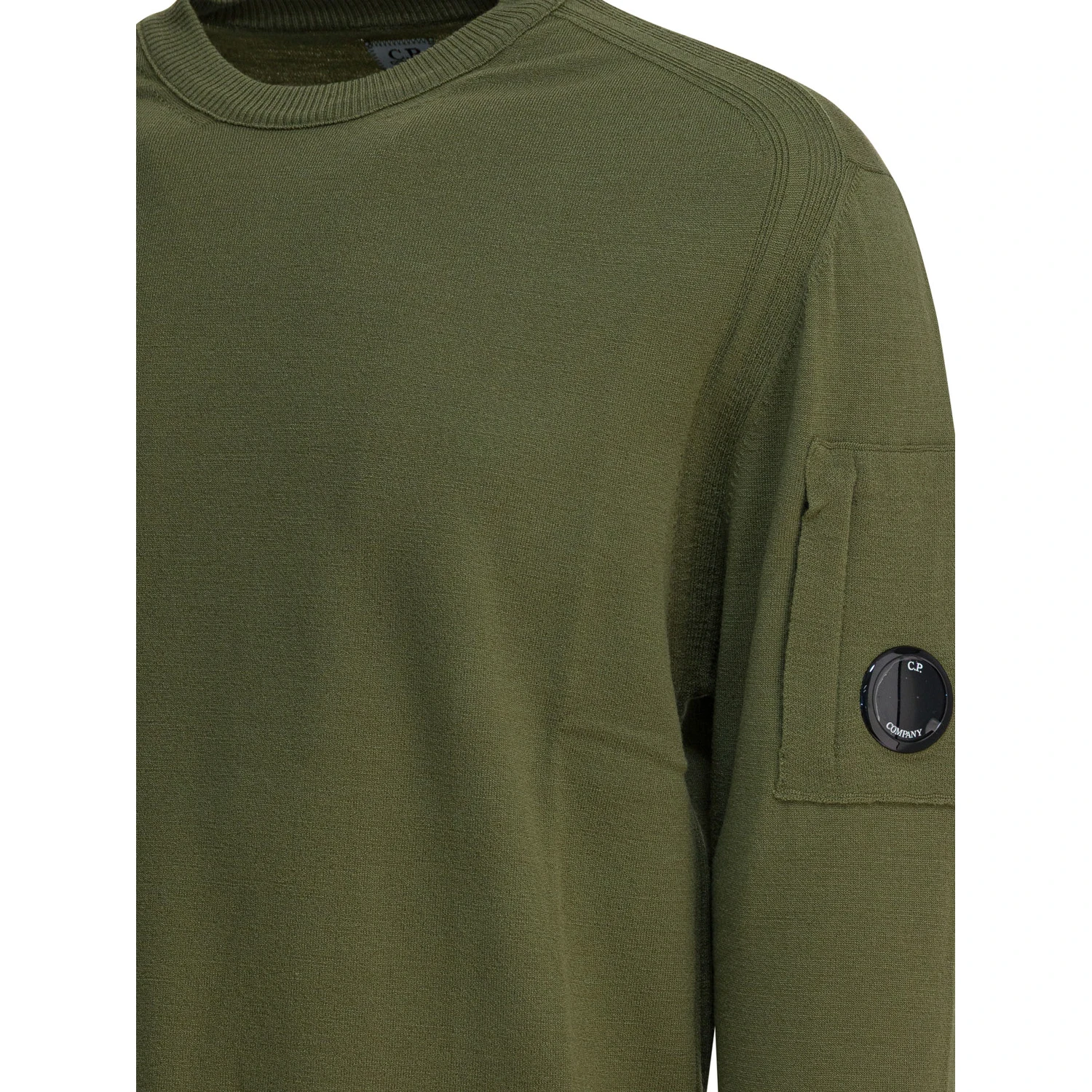 Wool crewneck sweater