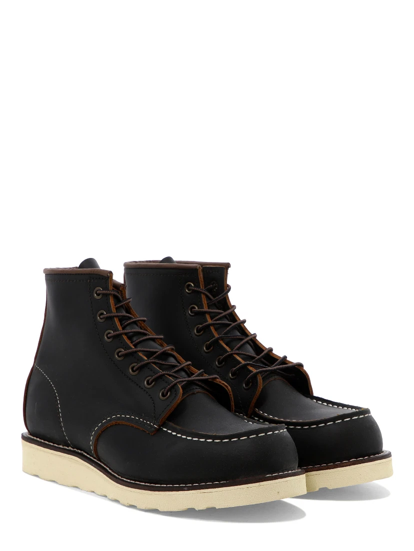 "Classic Moc" lace-up ankle boots