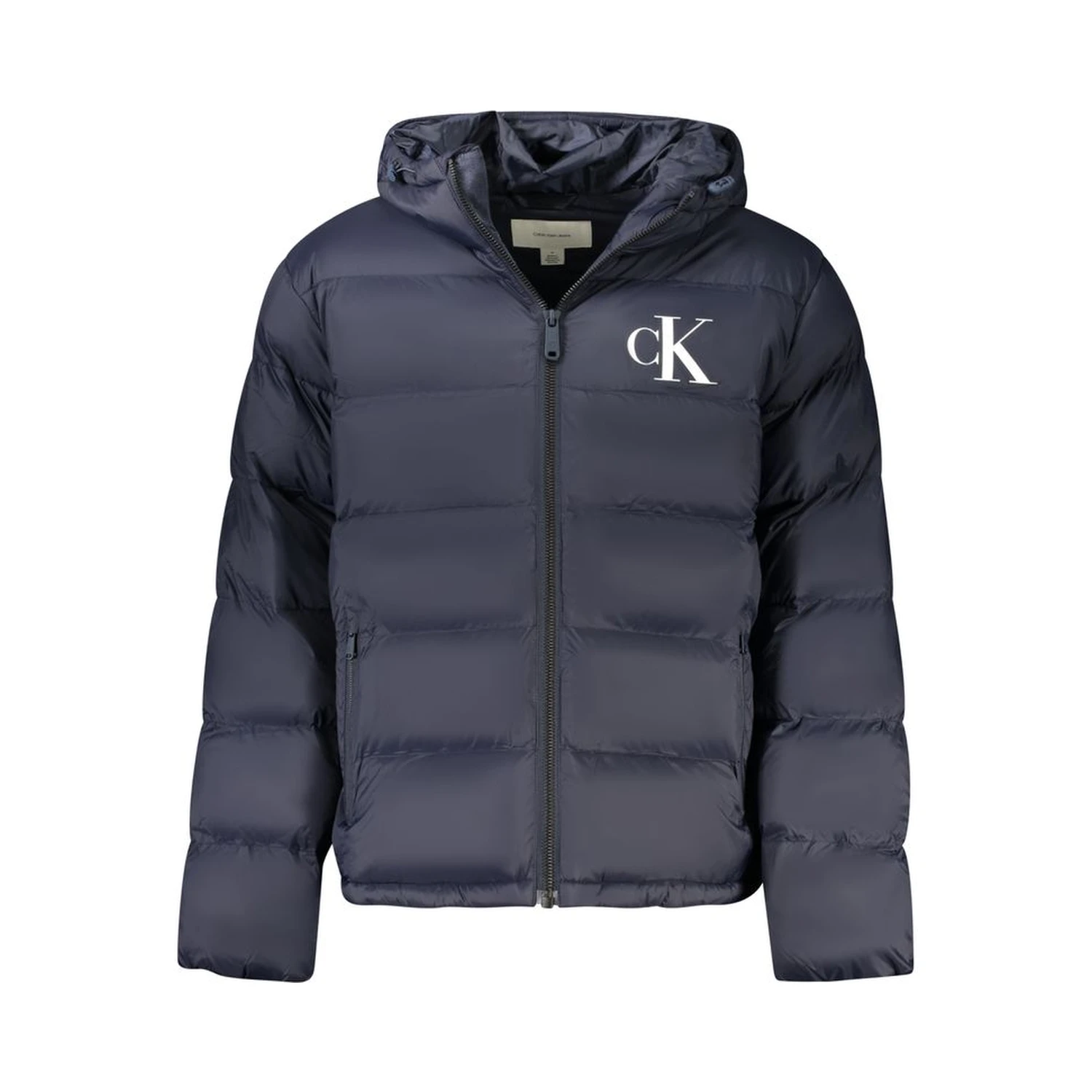 Blu Poliammide Men's Jacket
