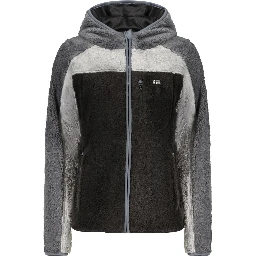 Black Polyester Women's Hoodie