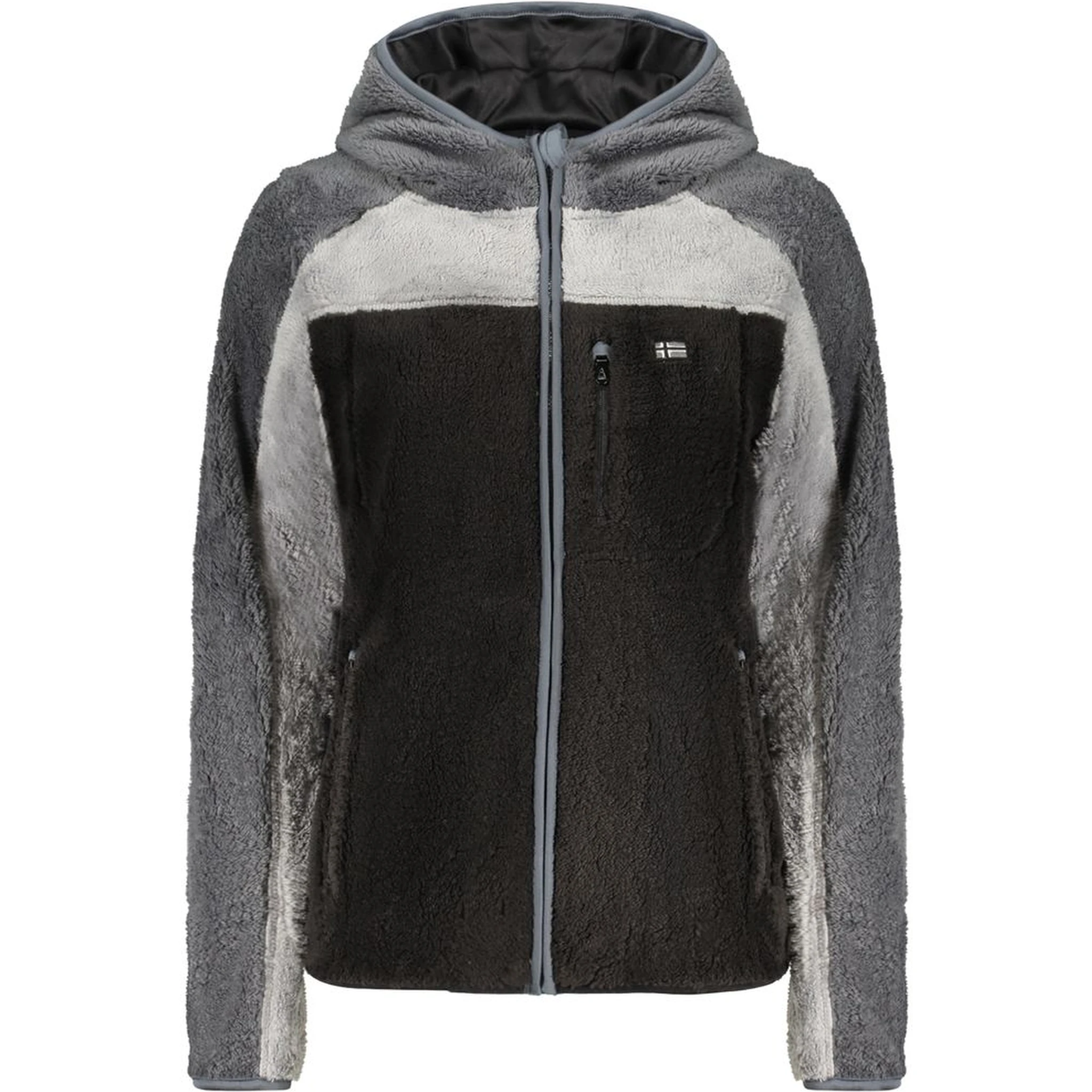 Black Polyester Women's Hoodie