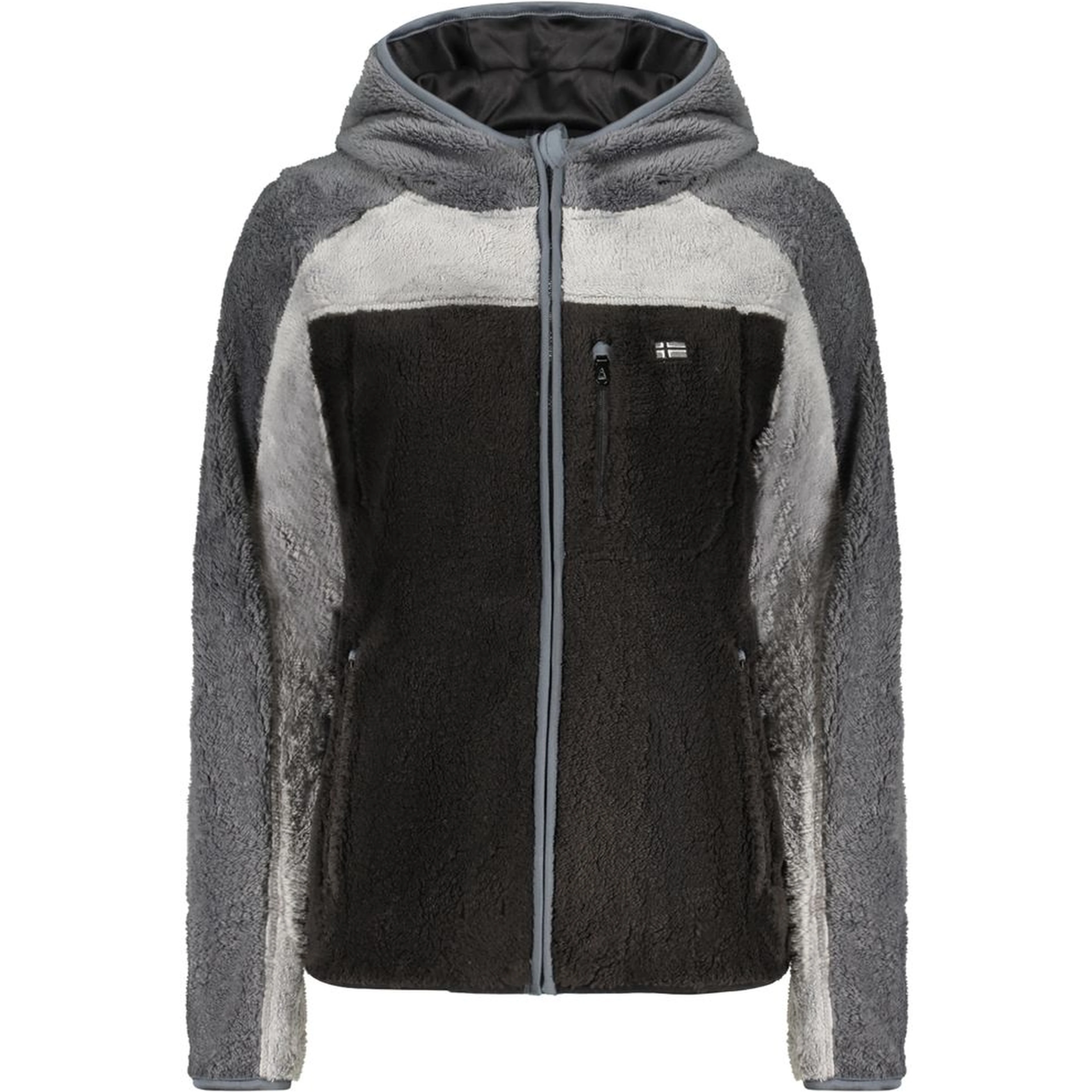 Black Polyester Women's Hoodie