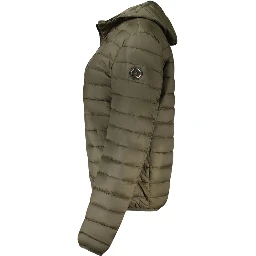 Verde Polyester Men Jacket