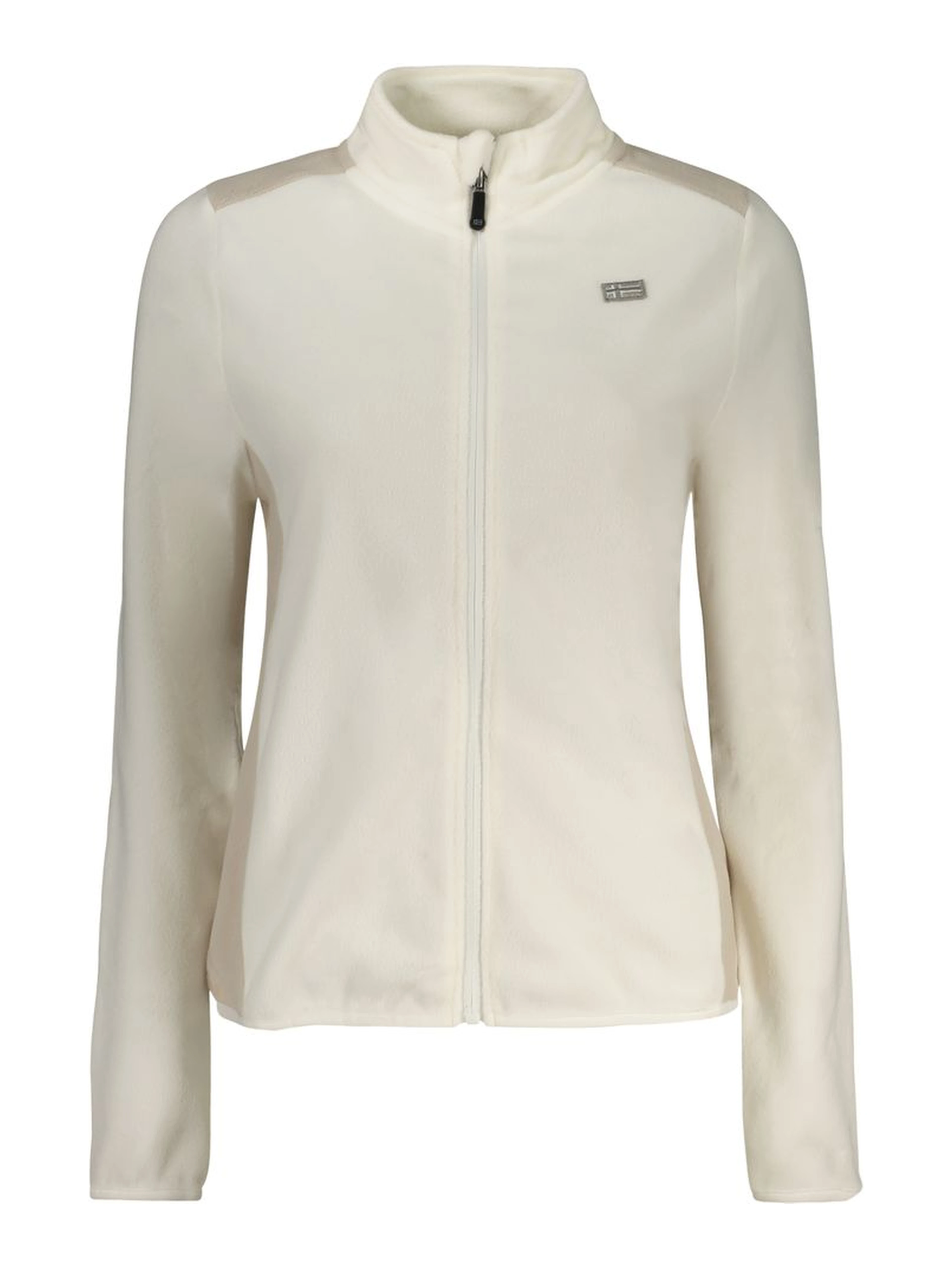 White Polyester Women's Sweatshirt