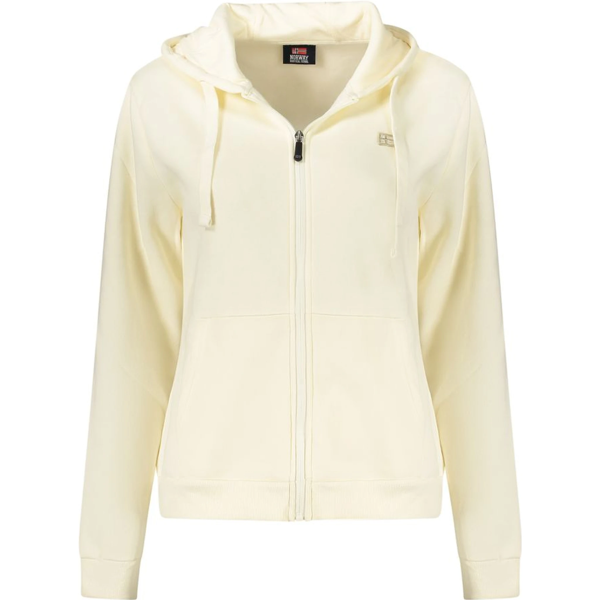Bianco Cotton Women Sweatshirt