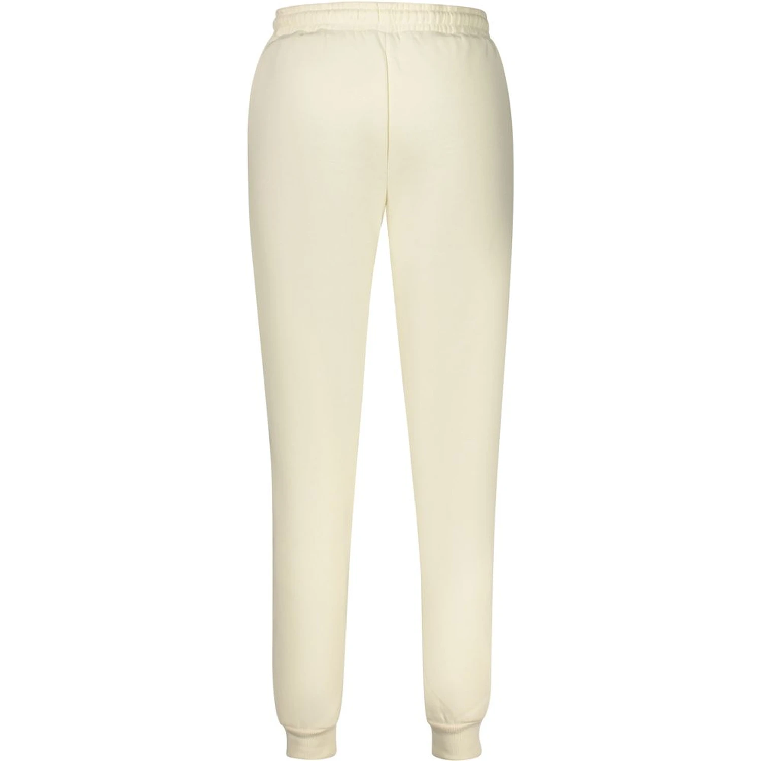 White Cotton Women's Track Pant