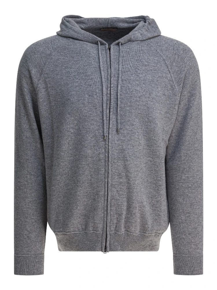 Hoodie in cashmere