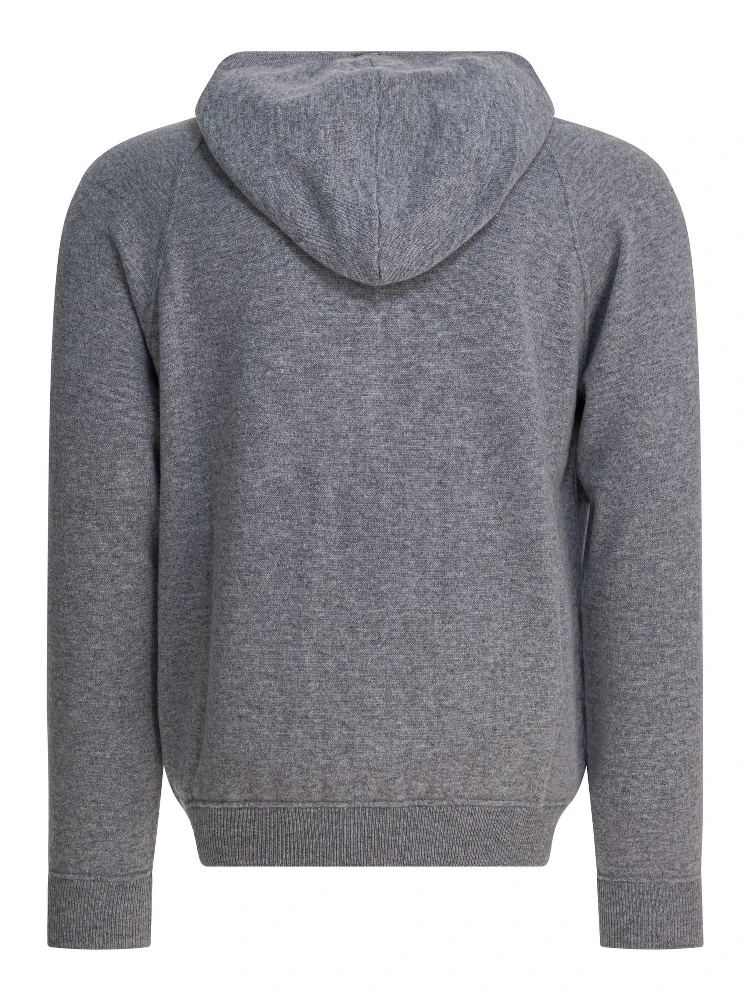 Hoodie in cashmere alternative