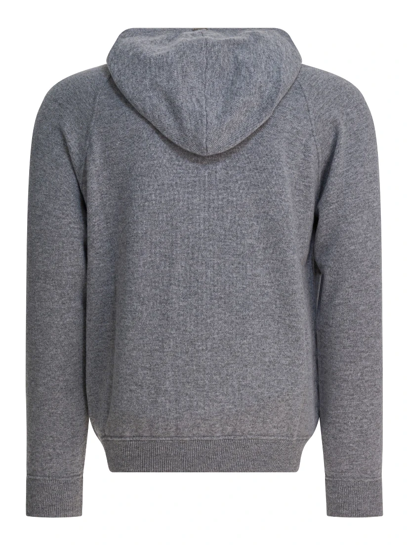Hoodie in cashmere