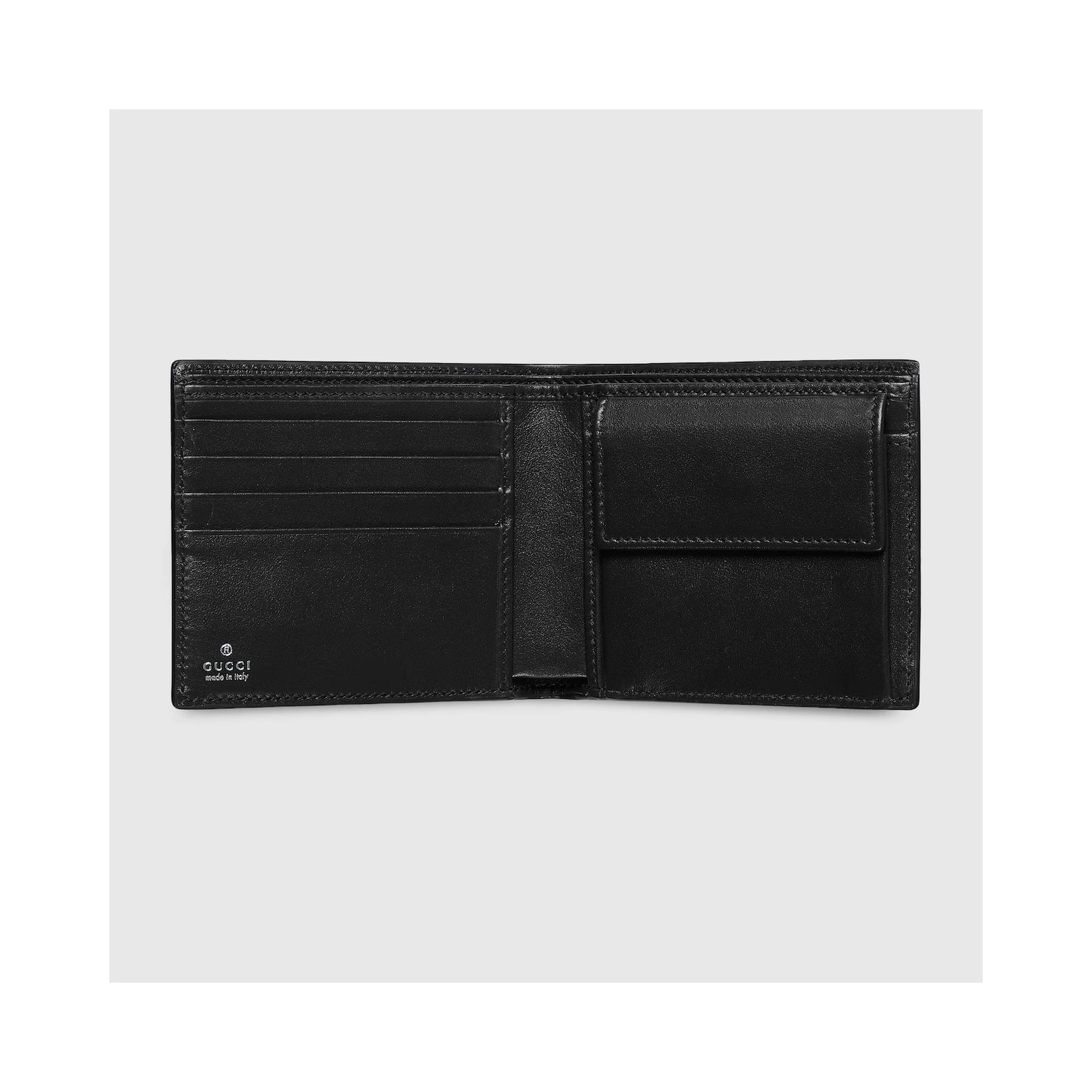 Leather wallet with Horsebit