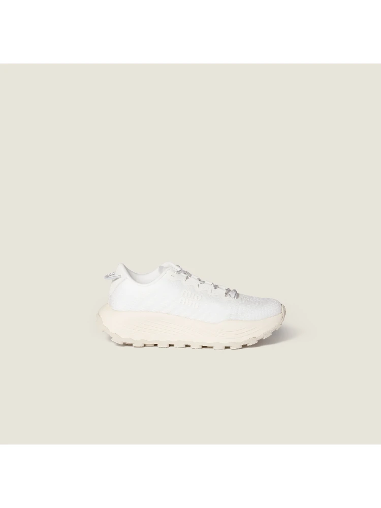 Technical fabric sneakers