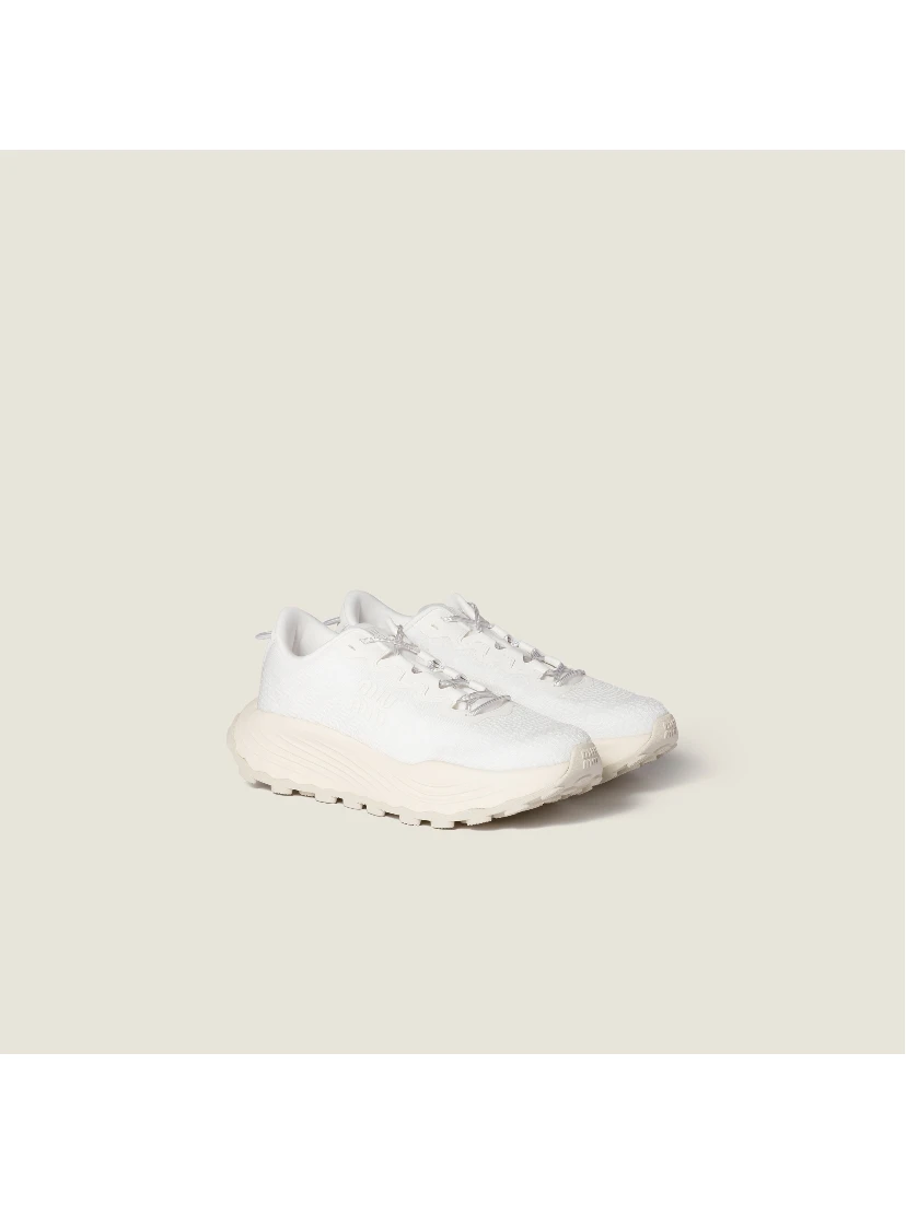 Technical fabric sneakers