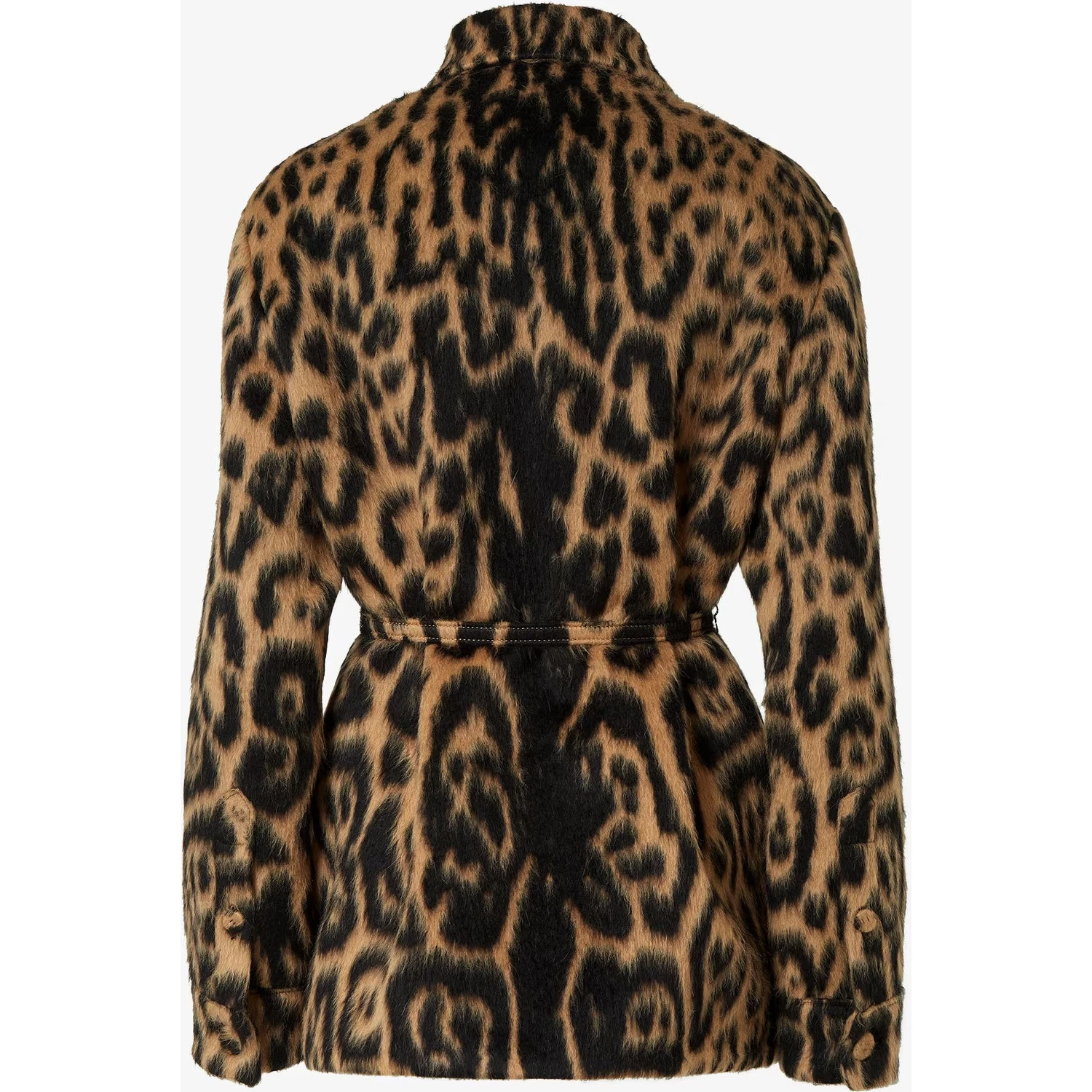 Wool belted jacket