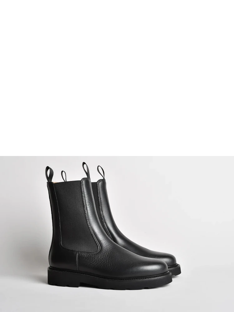 Leather ankle boots alternative