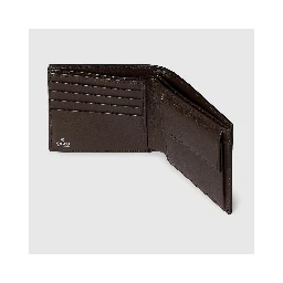 Leather wallet with Horsebit