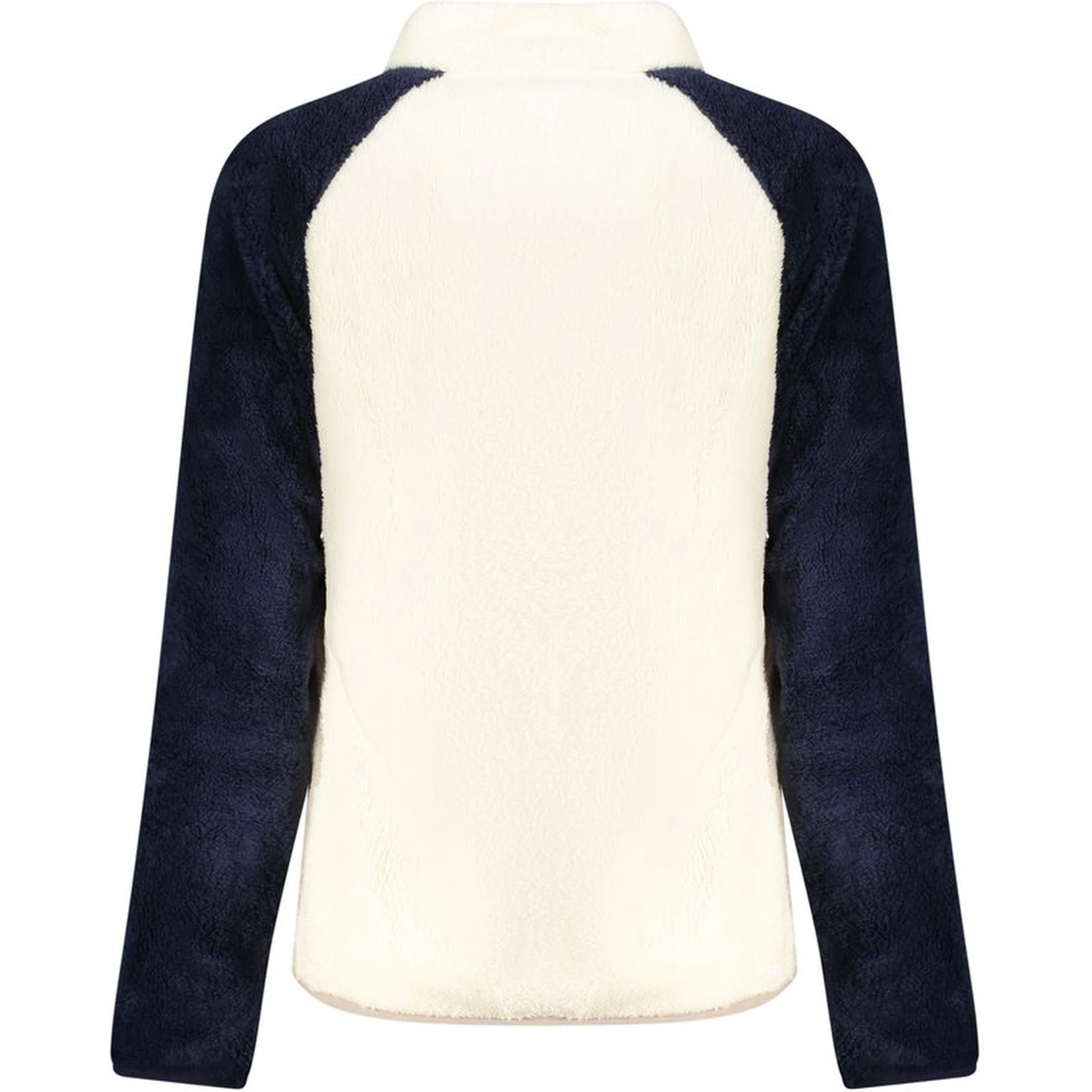 White Polyester Women Sweatshirt