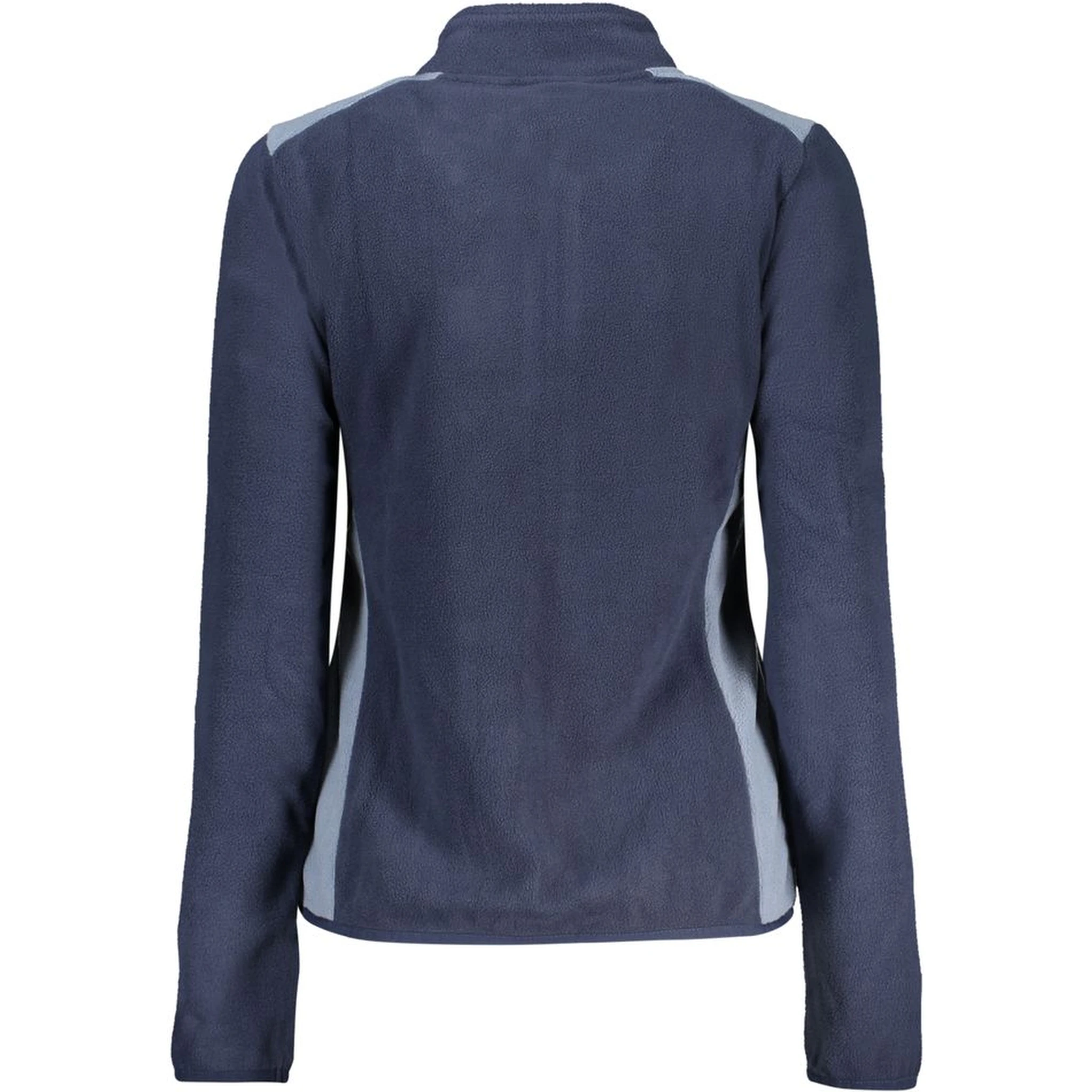 Blue Polyester Women Sweatshirt