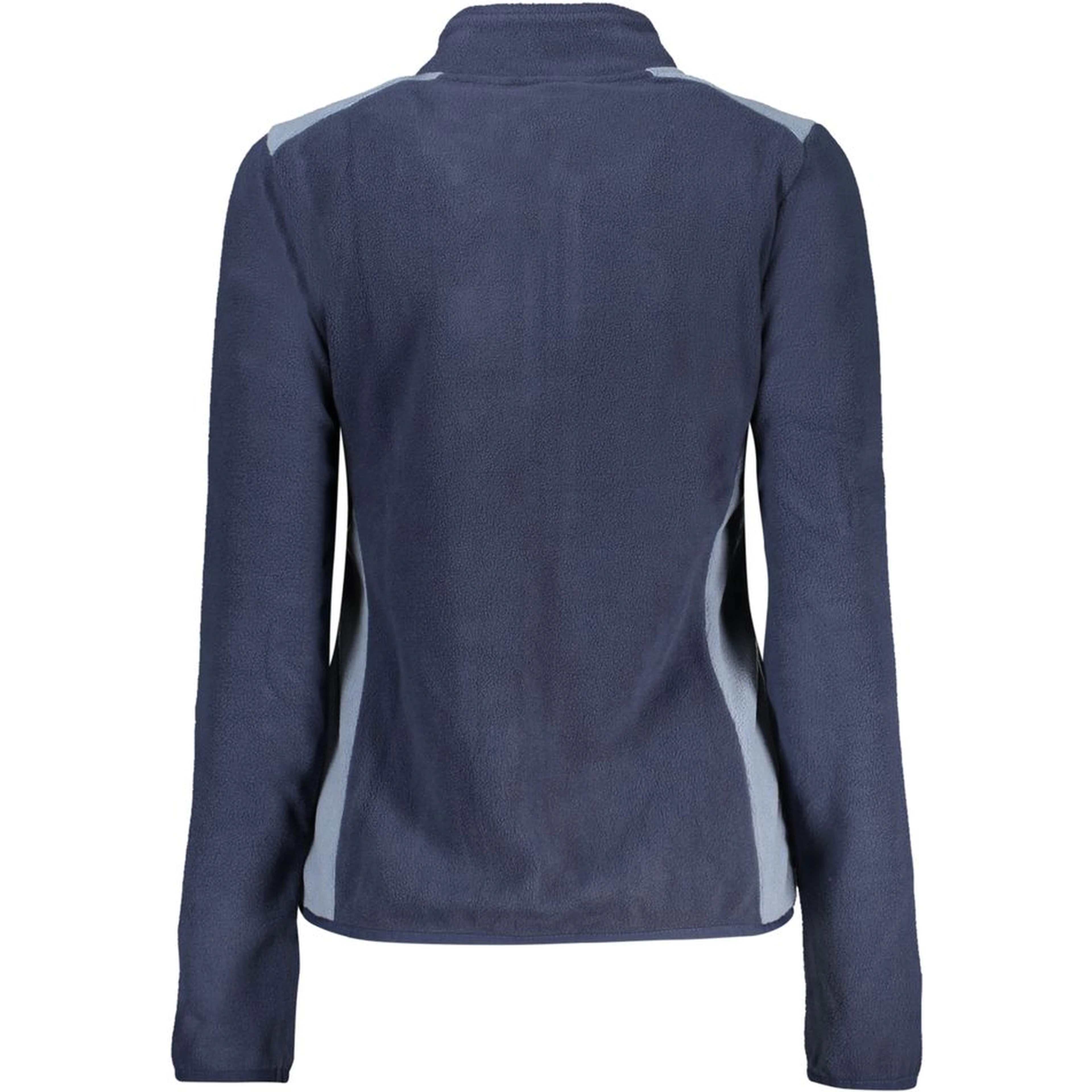 Blue Polyester Women Sweatshirt