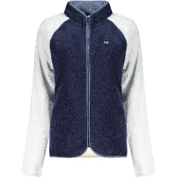 Blue Polyester Sweatshirt