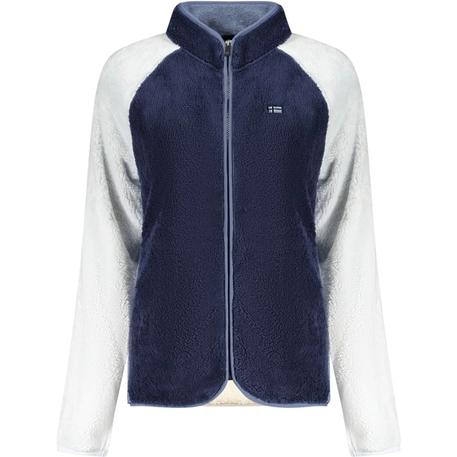 Blue Polyester Sweatshirt