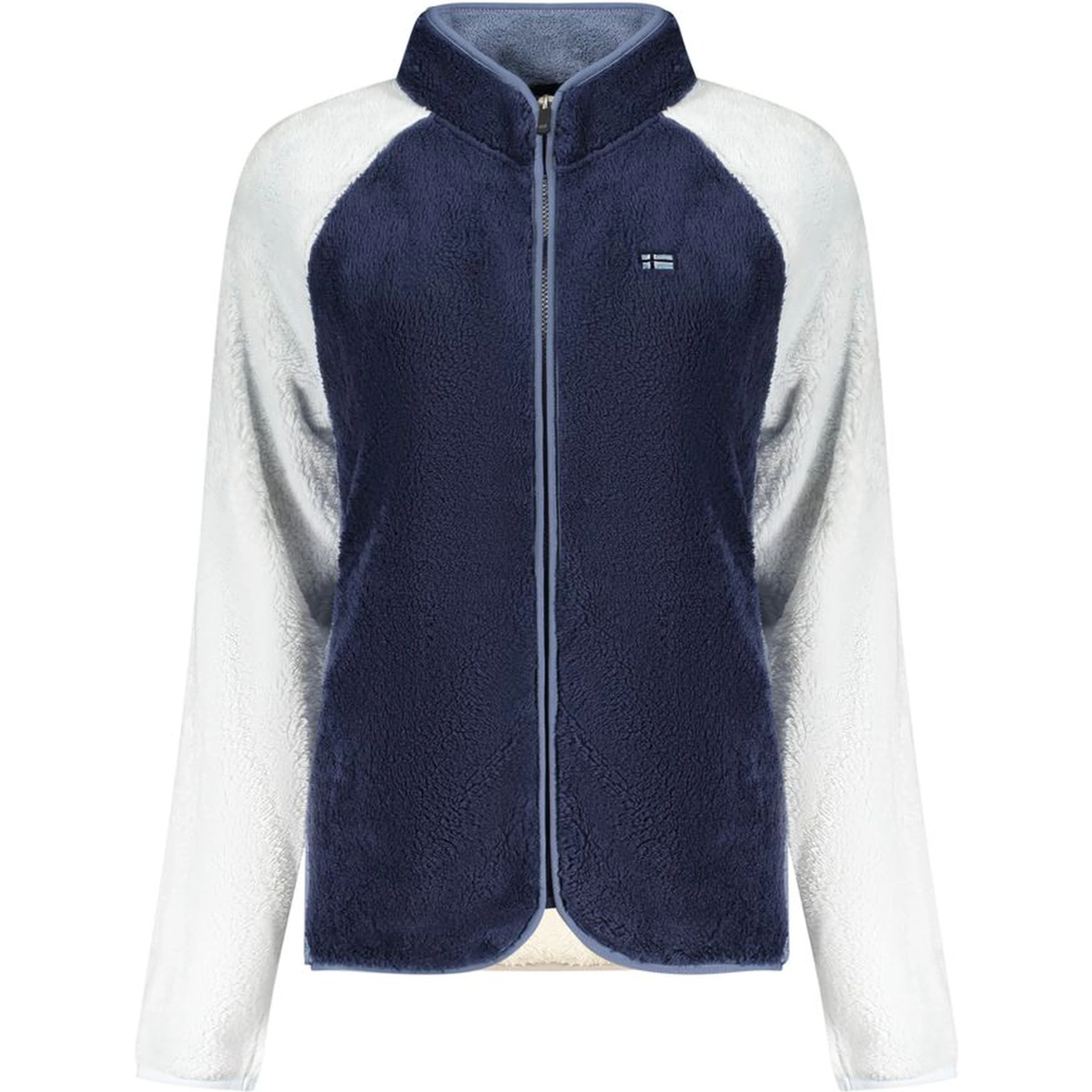 Blue Polyester Sweatshirt