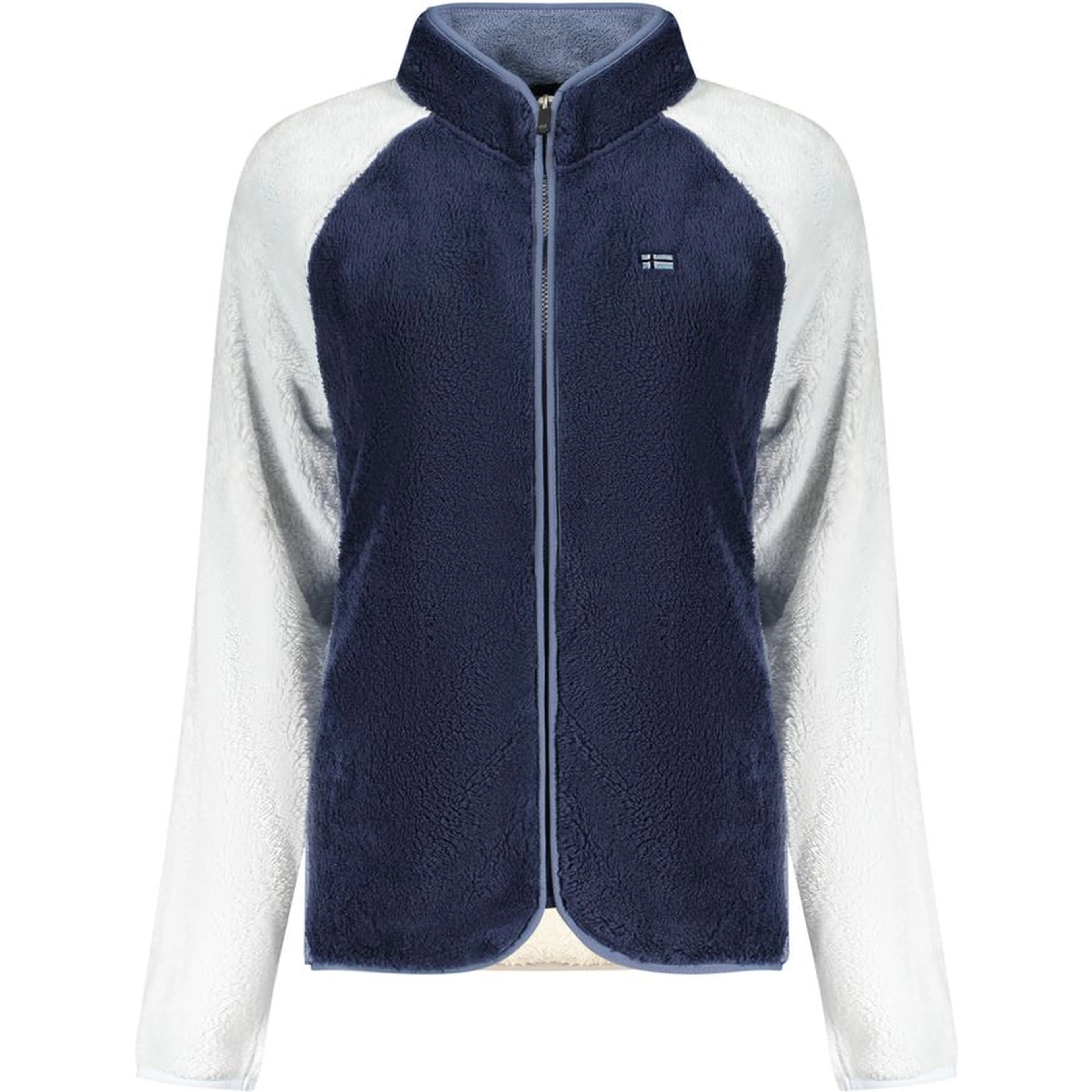 Blue Polyester Sweatshirt