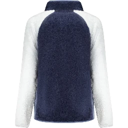 Blue Polyester Sweatshirt