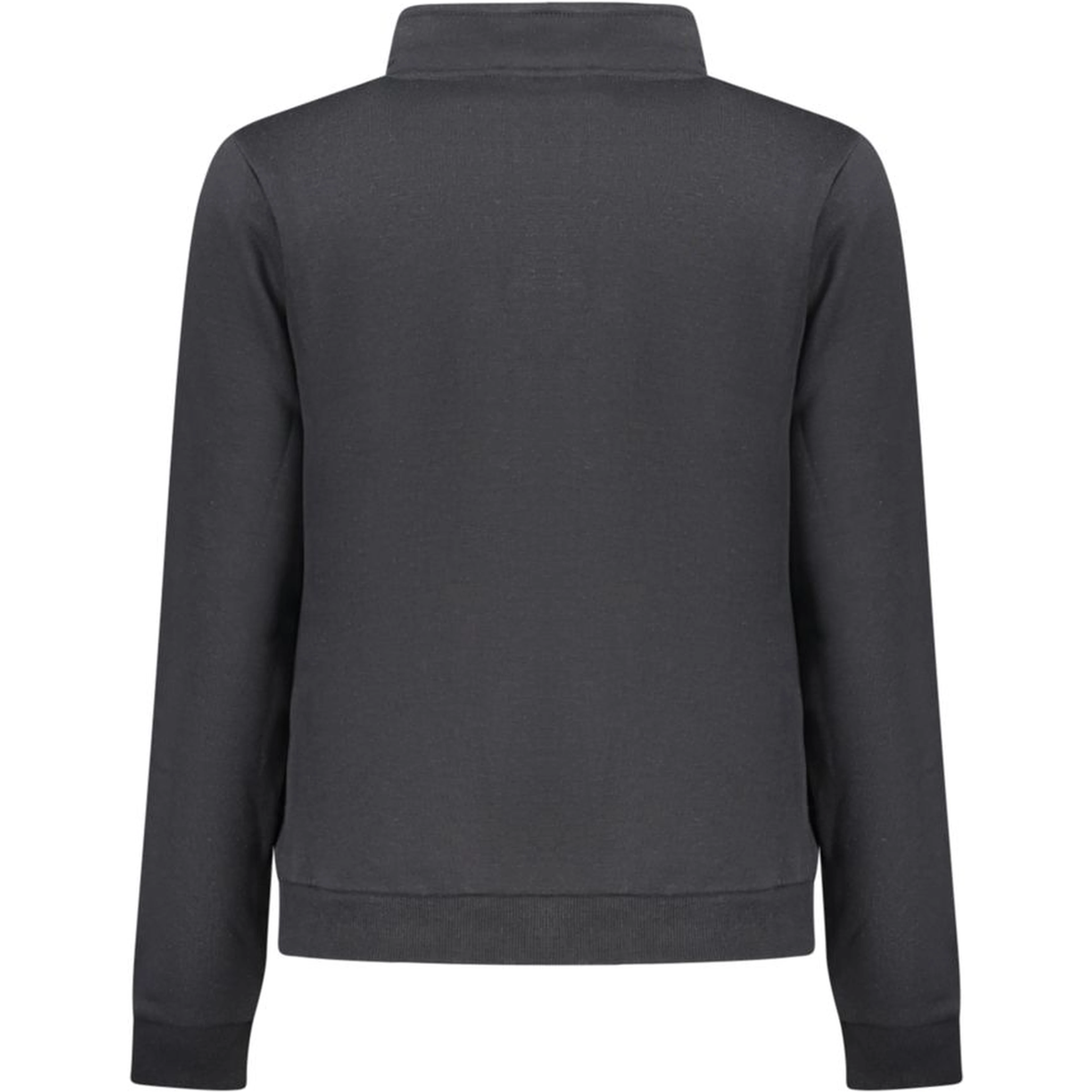 Black Cotton Women Sweatshirt