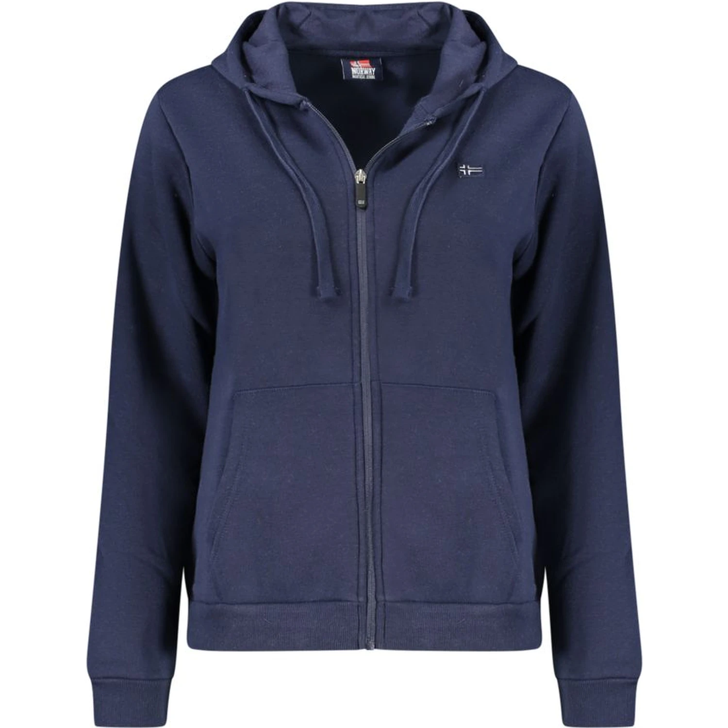 Blu Cotton Women Sweatshirt