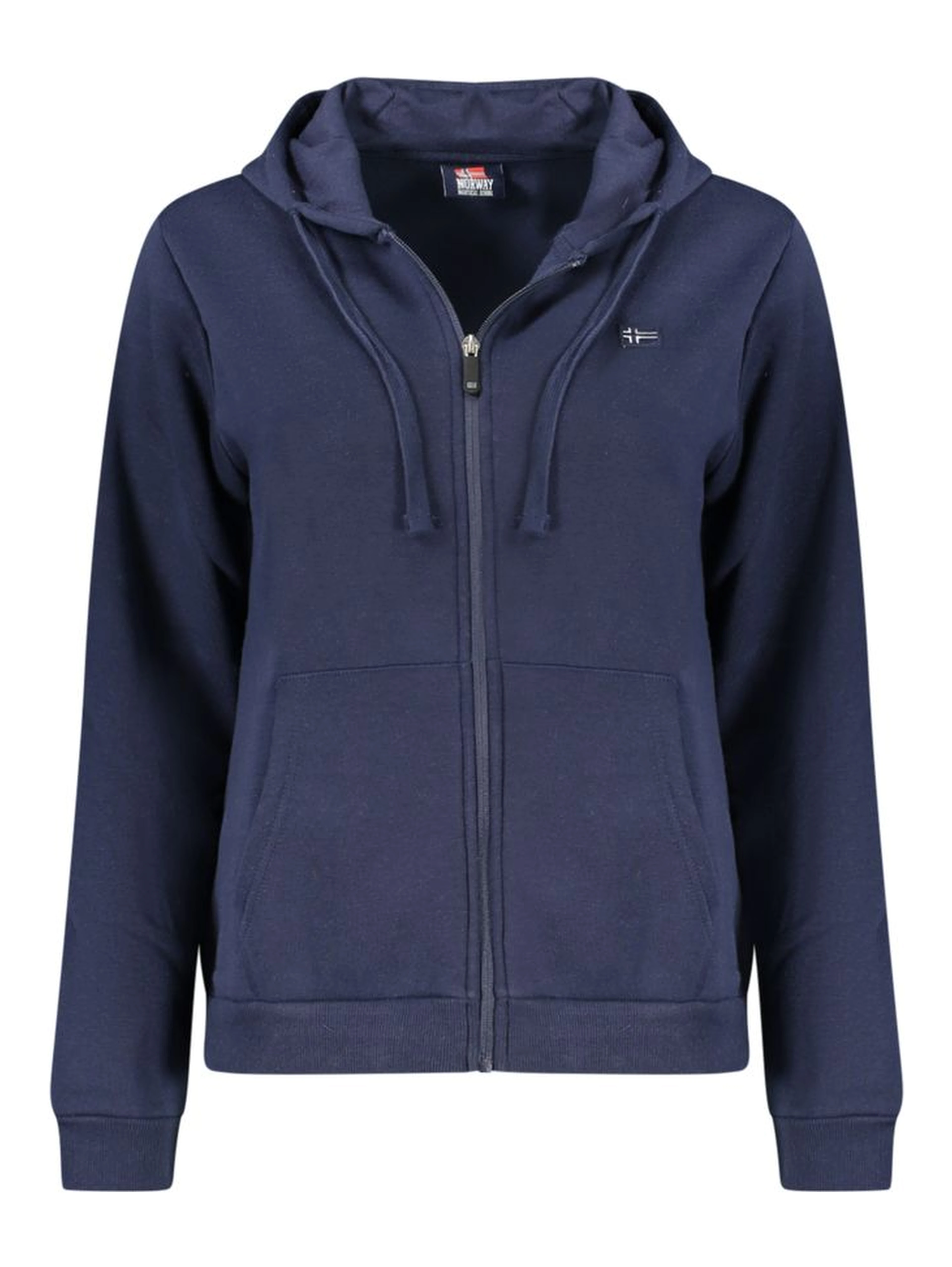 Blu Cotton Women Sweatshirt