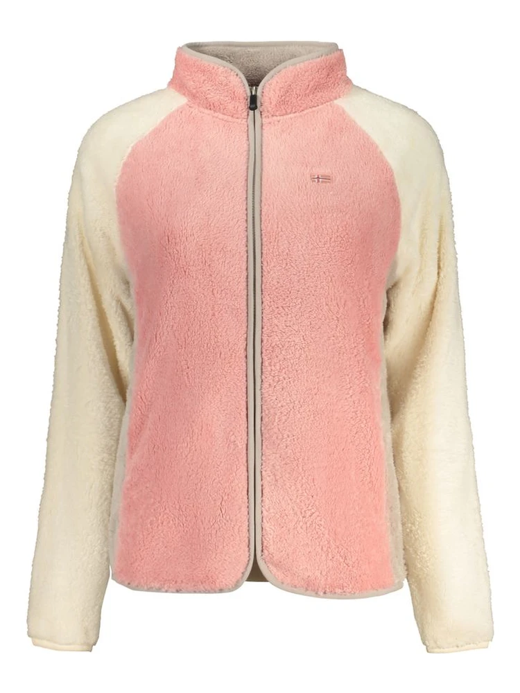 Pink Polyester Sweatshirt