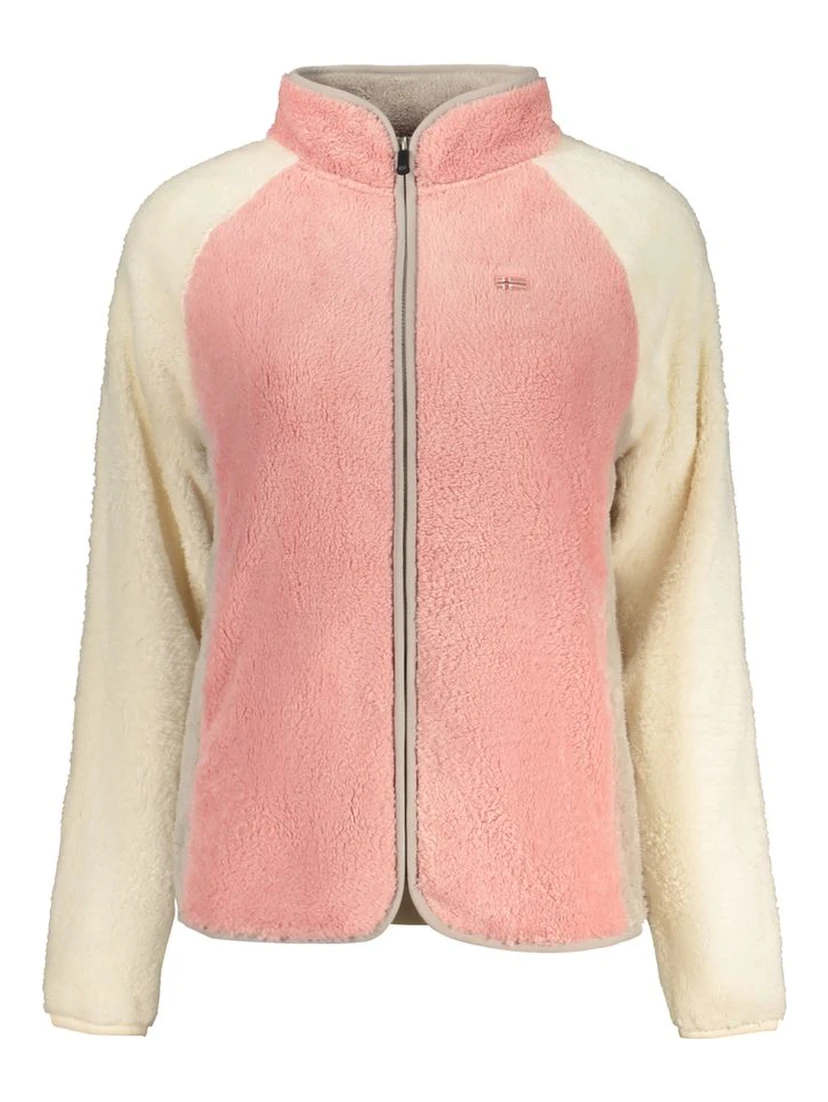 Pink Polyester Sweatshirt
