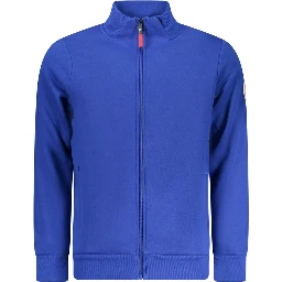 Blue Cotton Men's Sweatshirt