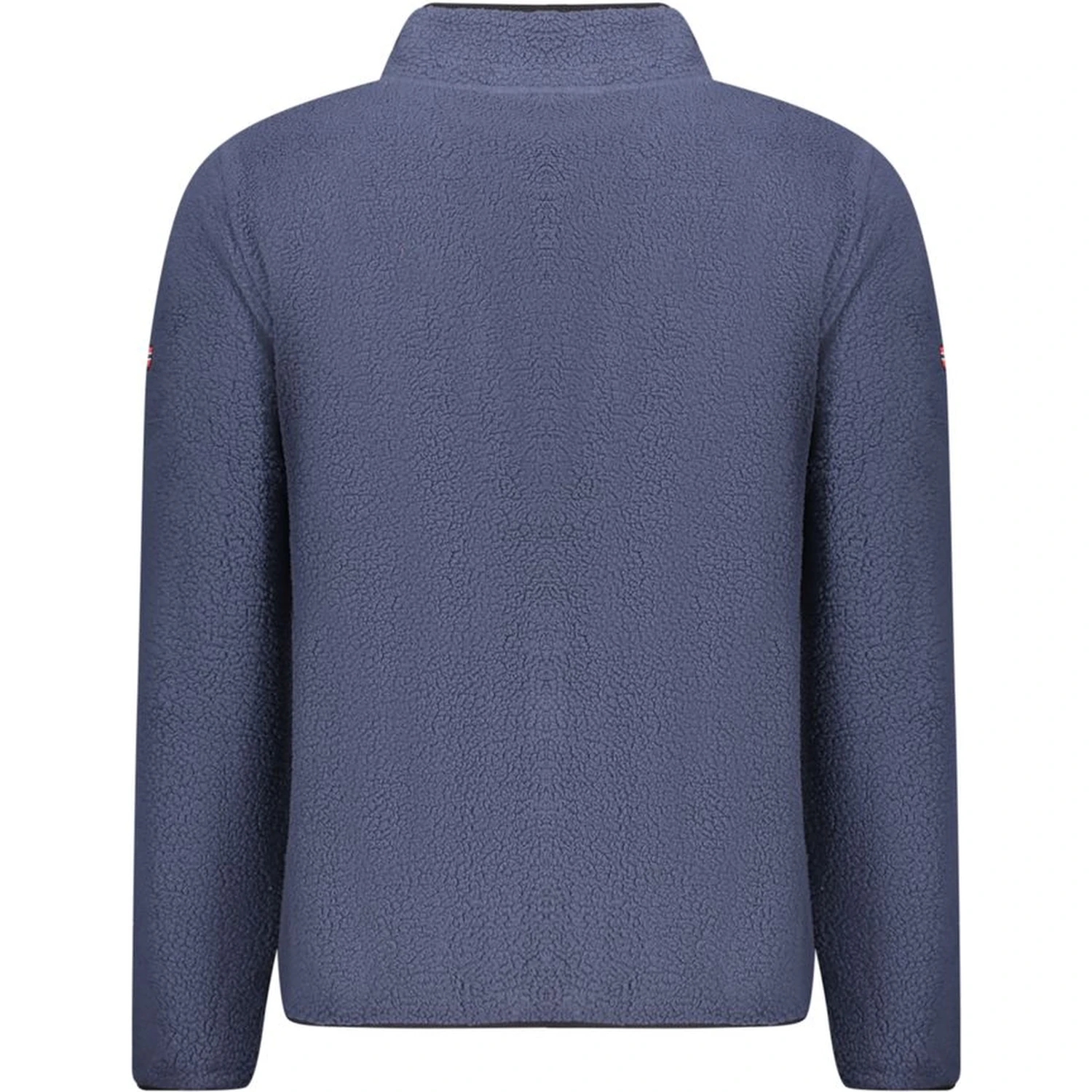 Blue Polyester Men's Sweatshirt