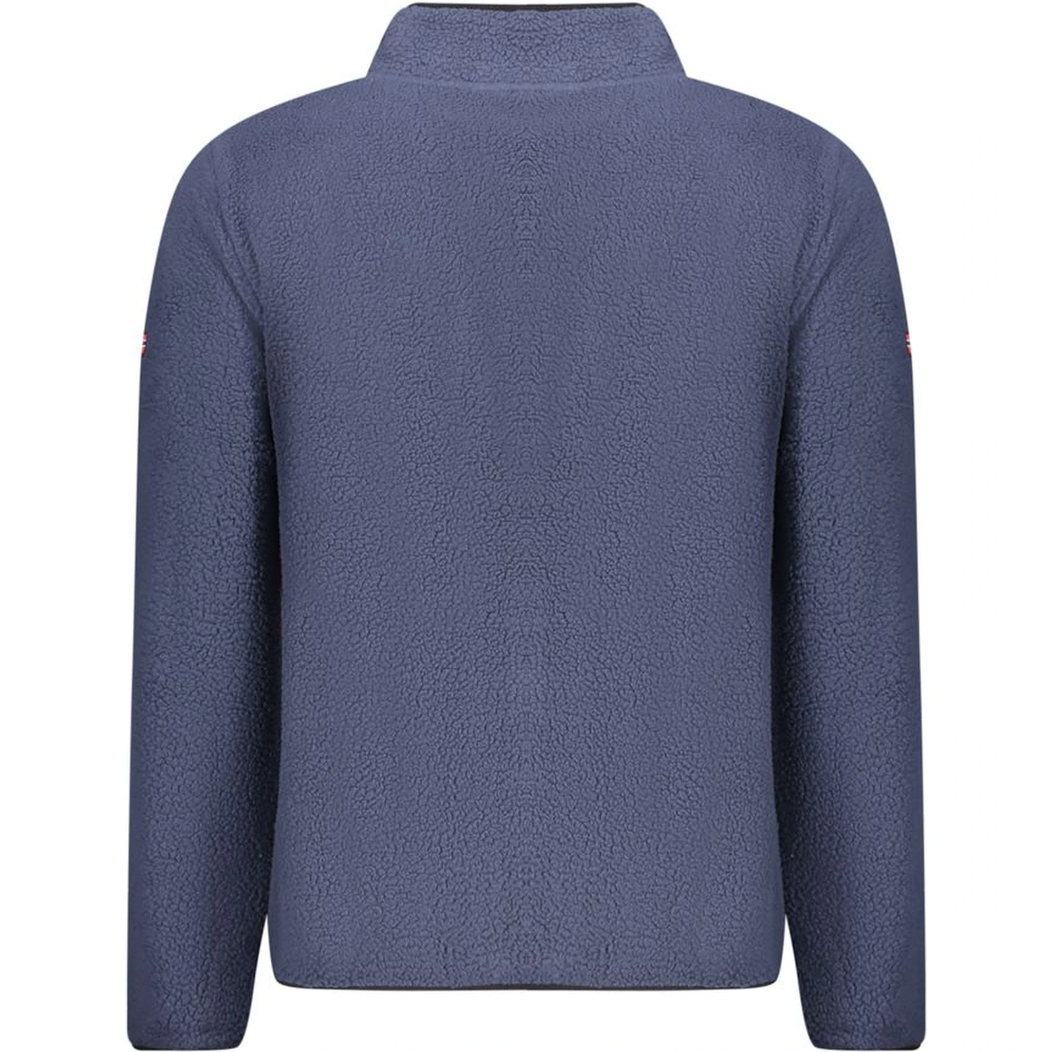 Blue Polyester Men's Sweatshirt